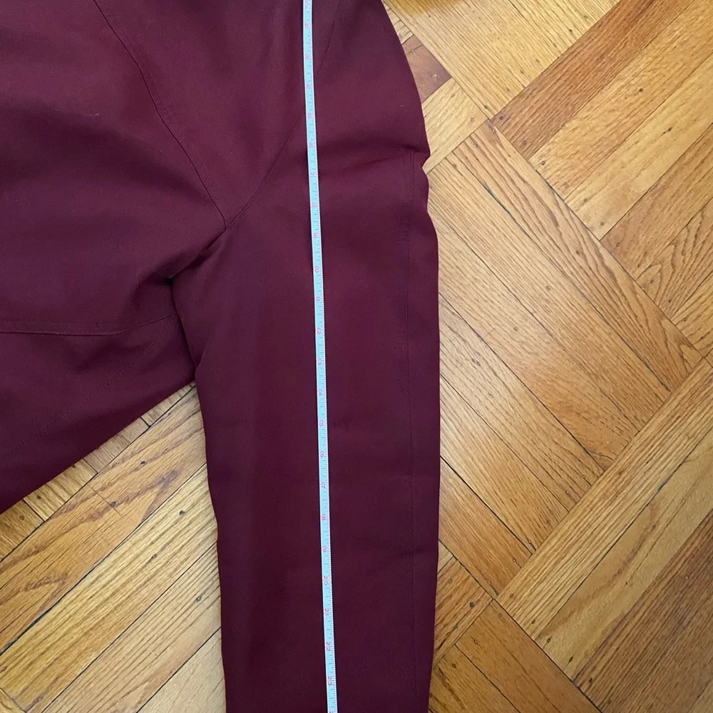 Women's ILGWU Vintage Burgundy Hooded Faux Fur Coat - Picture 9 of 16